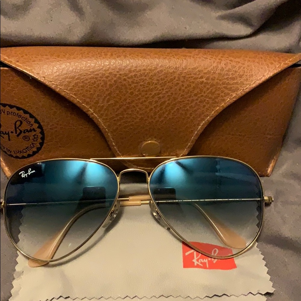 Ray-Ban aviator sunglasses